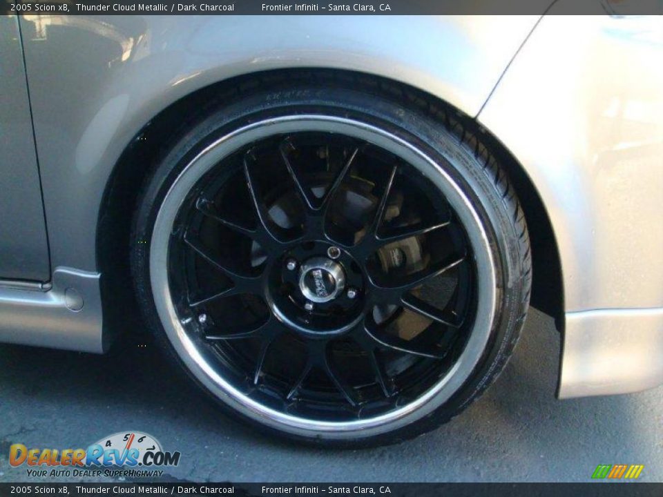 2005 Scion xB Thunder Cloud Metallic / Dark Charcoal Photo #16