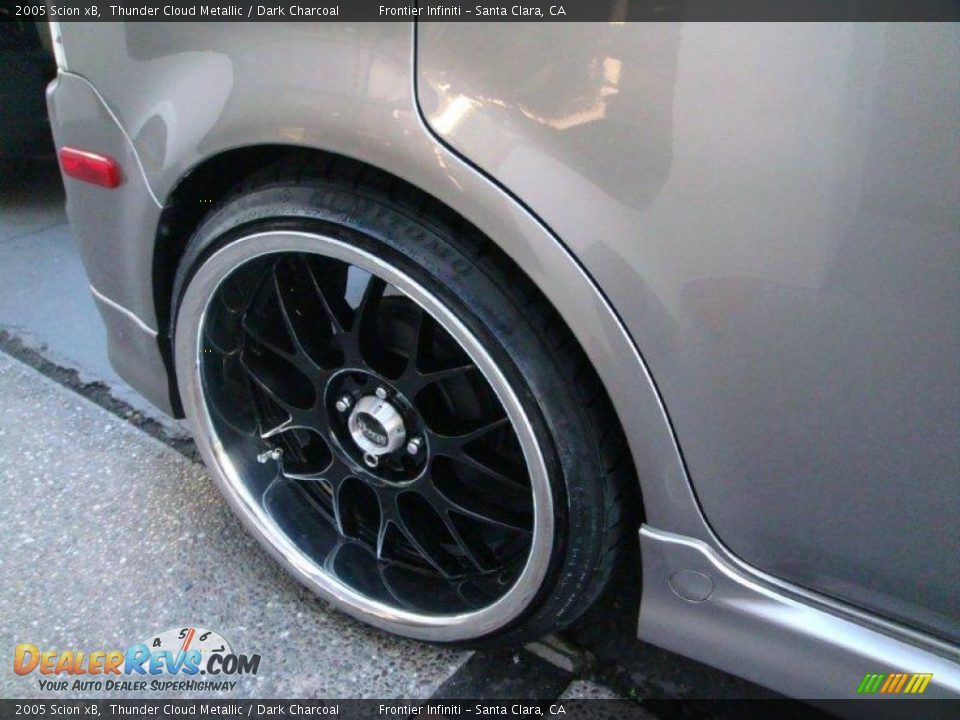 2005 Scion xB Thunder Cloud Metallic / Dark Charcoal Photo #17