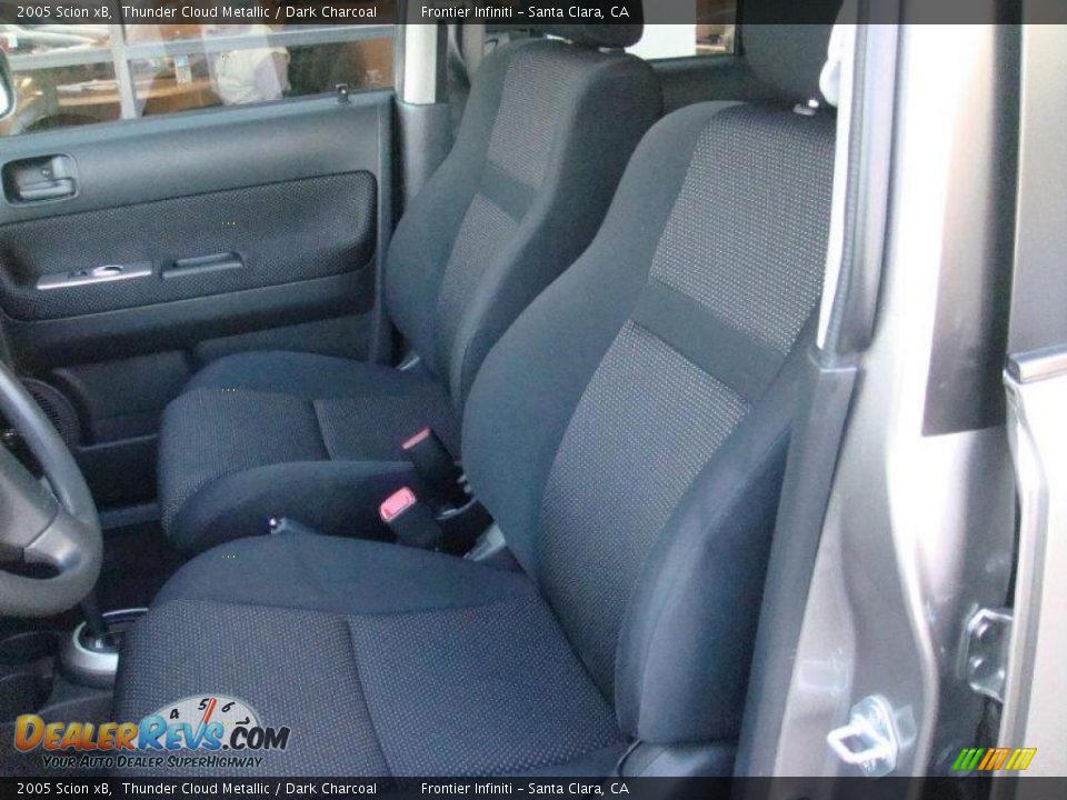 2005 Scion xB Thunder Cloud Metallic / Dark Charcoal Photo #20