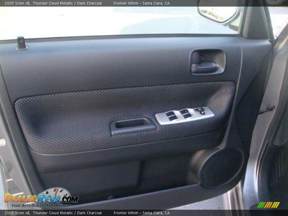2005 Scion xB Thunder Cloud Metallic / Dark Charcoal Photo #21