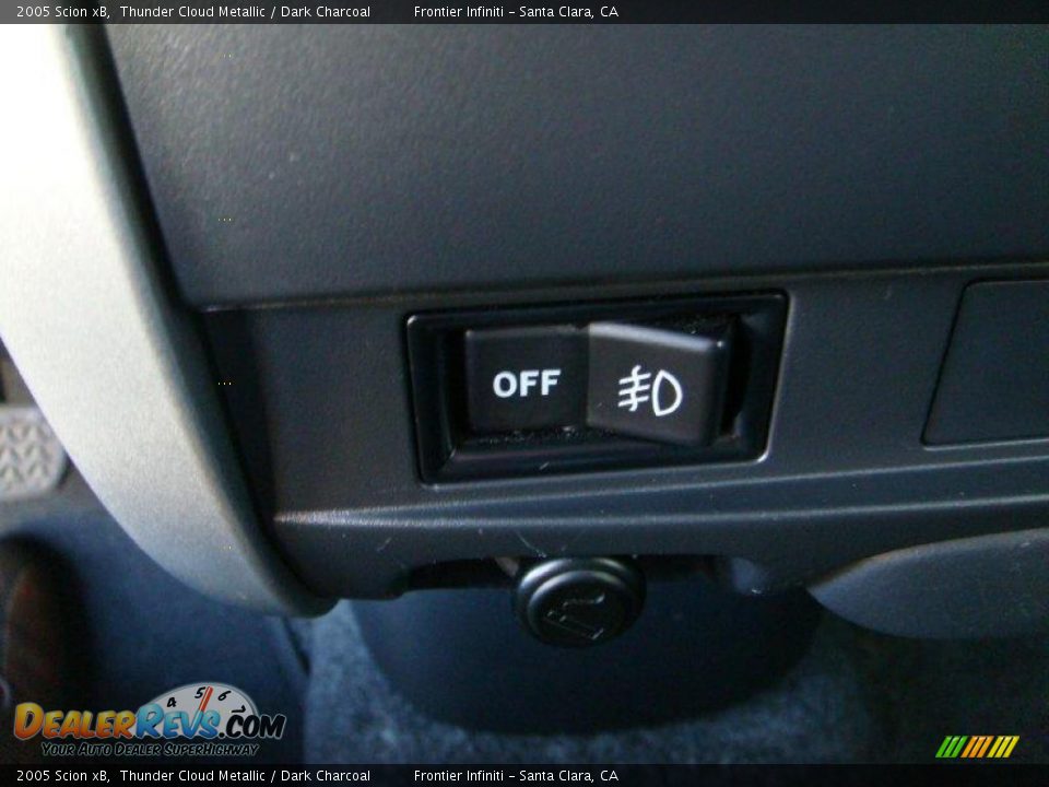 2005 Scion xB Thunder Cloud Metallic / Dark Charcoal Photo #26
