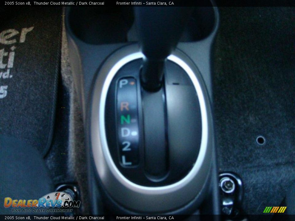 2005 Scion xB Thunder Cloud Metallic / Dark Charcoal Photo #27