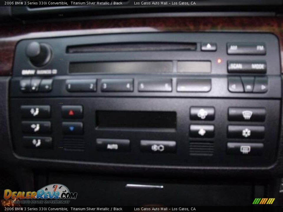 2006 BMW 3 Series 330i Convertible Titanium Silver Metallic / Black Photo #8