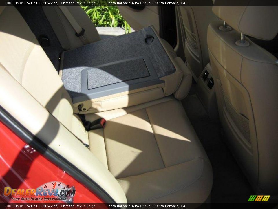 2009 BMW 3 Series 328i Sedan Crimson Red / Beige Photo #11