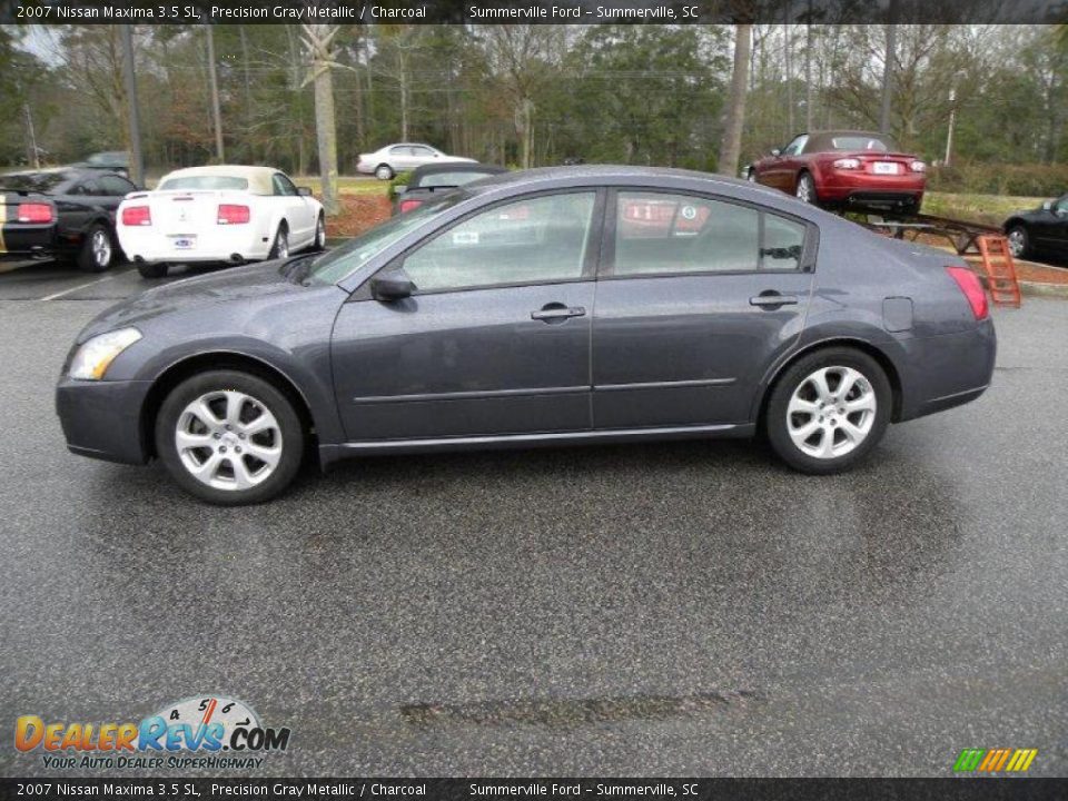 2007 Nissan Maxima 3.5 SL Precision Gray Metallic / Charcoal Photo #2