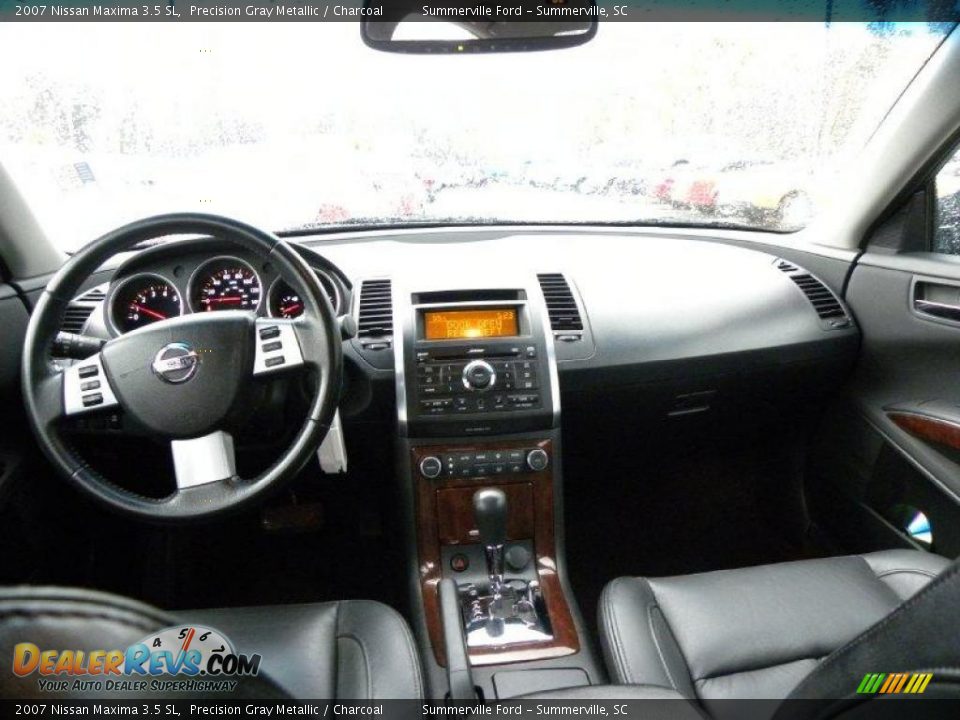 2007 Nissan Maxima 3.5 SL Precision Gray Metallic / Charcoal Photo #3
