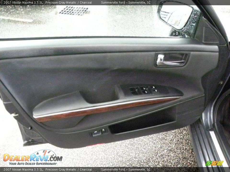 2007 Nissan Maxima 3.5 SL Precision Gray Metallic / Charcoal Photo #6