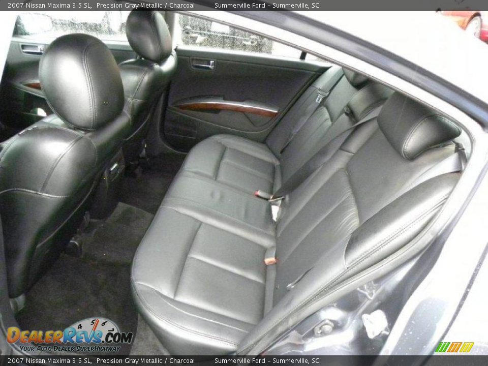 2007 Nissan Maxima 3.5 SL Precision Gray Metallic / Charcoal Photo #7