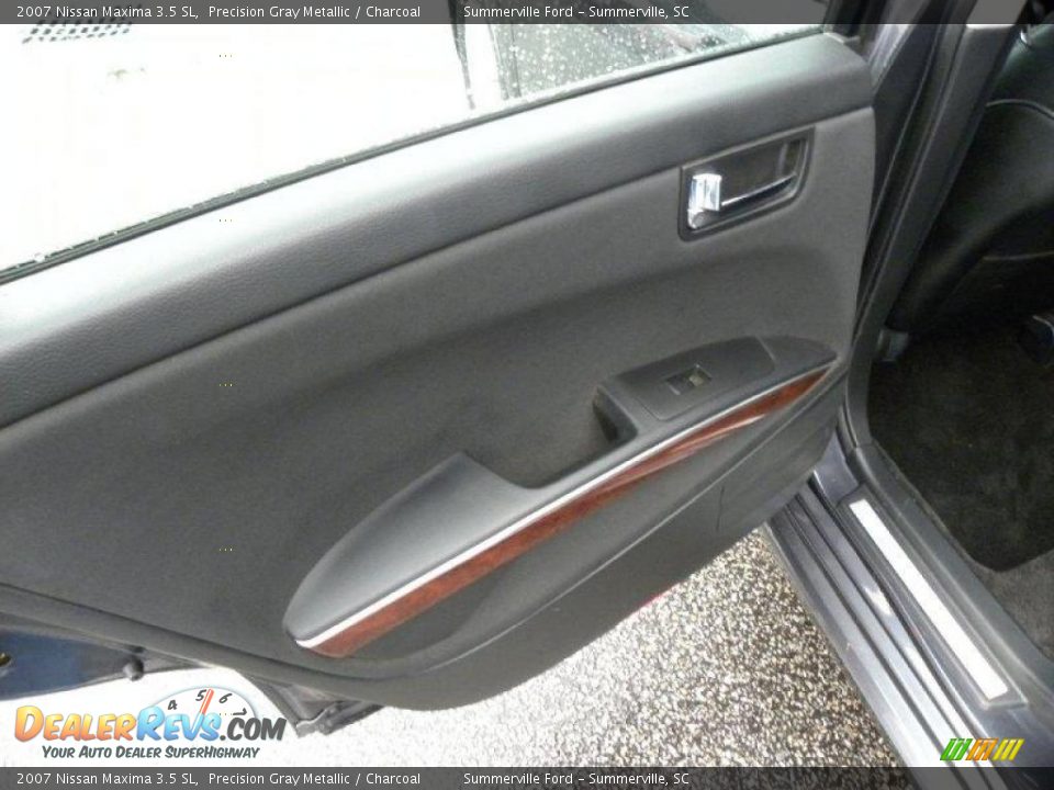 2007 Nissan Maxima 3.5 SL Precision Gray Metallic / Charcoal Photo #8
