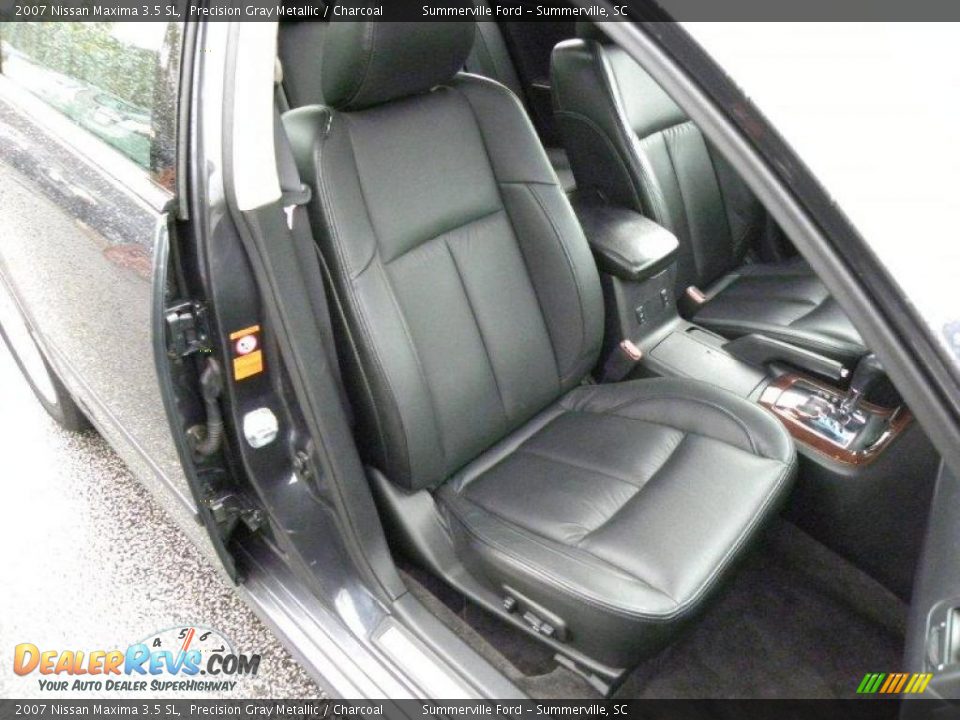 2007 Nissan Maxima 3.5 SL Precision Gray Metallic / Charcoal Photo #9