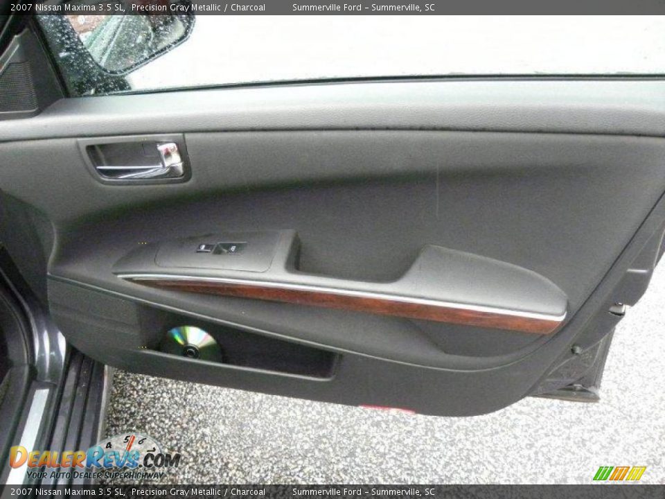 2007 Nissan Maxima 3.5 SL Precision Gray Metallic / Charcoal Photo #10