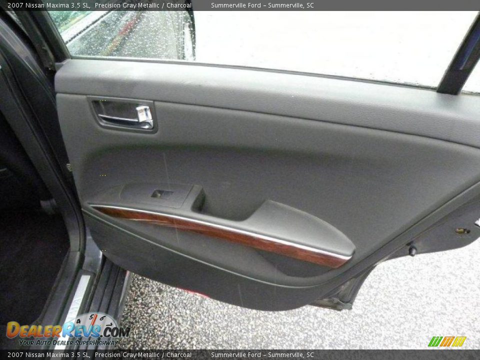 2007 Nissan Maxima 3.5 SL Precision Gray Metallic / Charcoal Photo #12