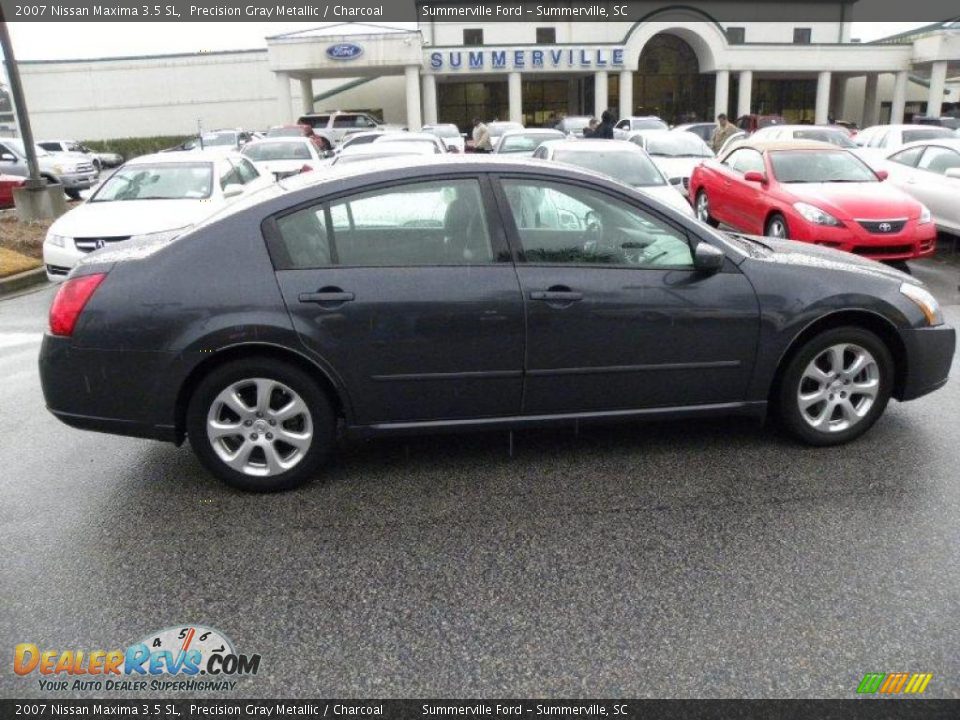 2007 Nissan Maxima 3.5 SL Precision Gray Metallic / Charcoal Photo #13