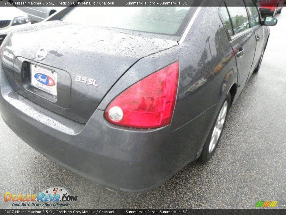 2007 Nissan Maxima 3.5 SL Precision Gray Metallic / Charcoal Photo #14