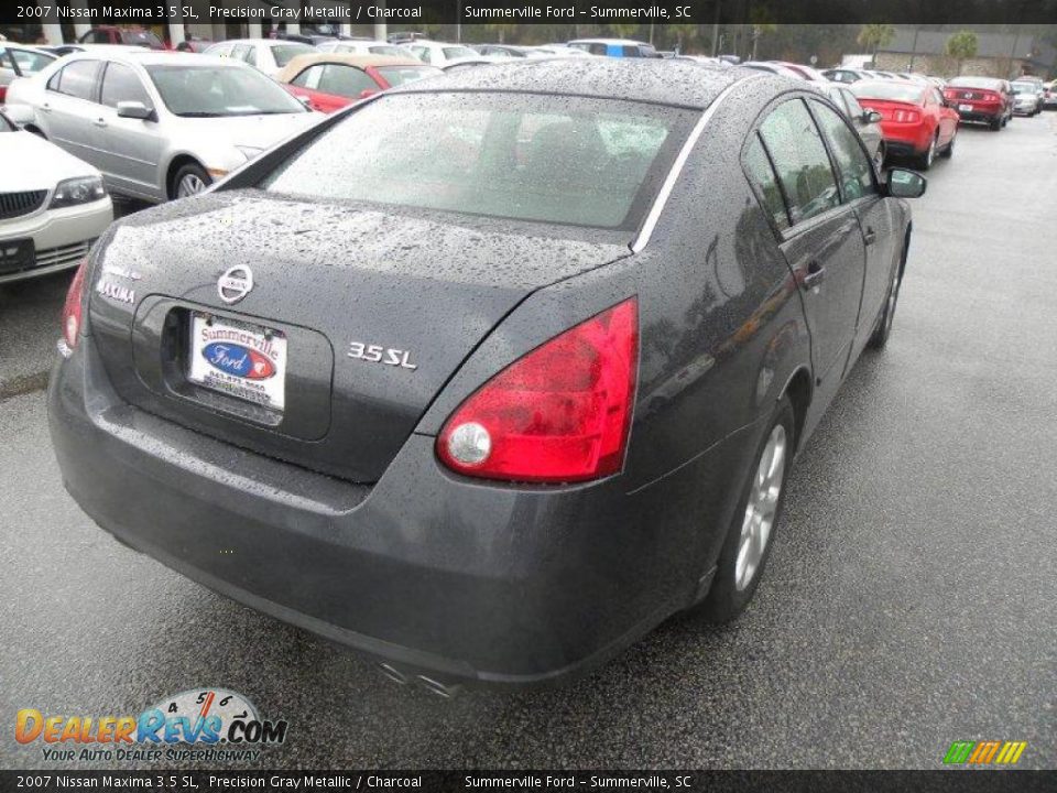 2007 Nissan Maxima 3.5 SL Precision Gray Metallic / Charcoal Photo #15