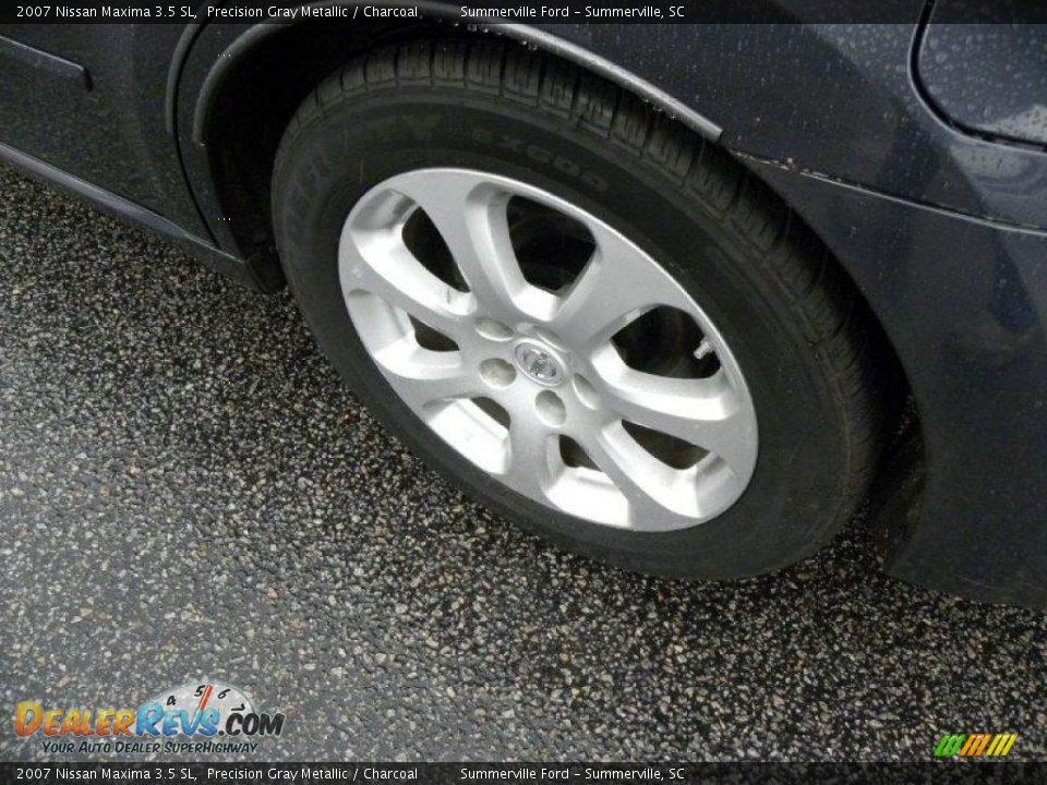 2007 Nissan Maxima 3.5 SL Precision Gray Metallic / Charcoal Photo #18