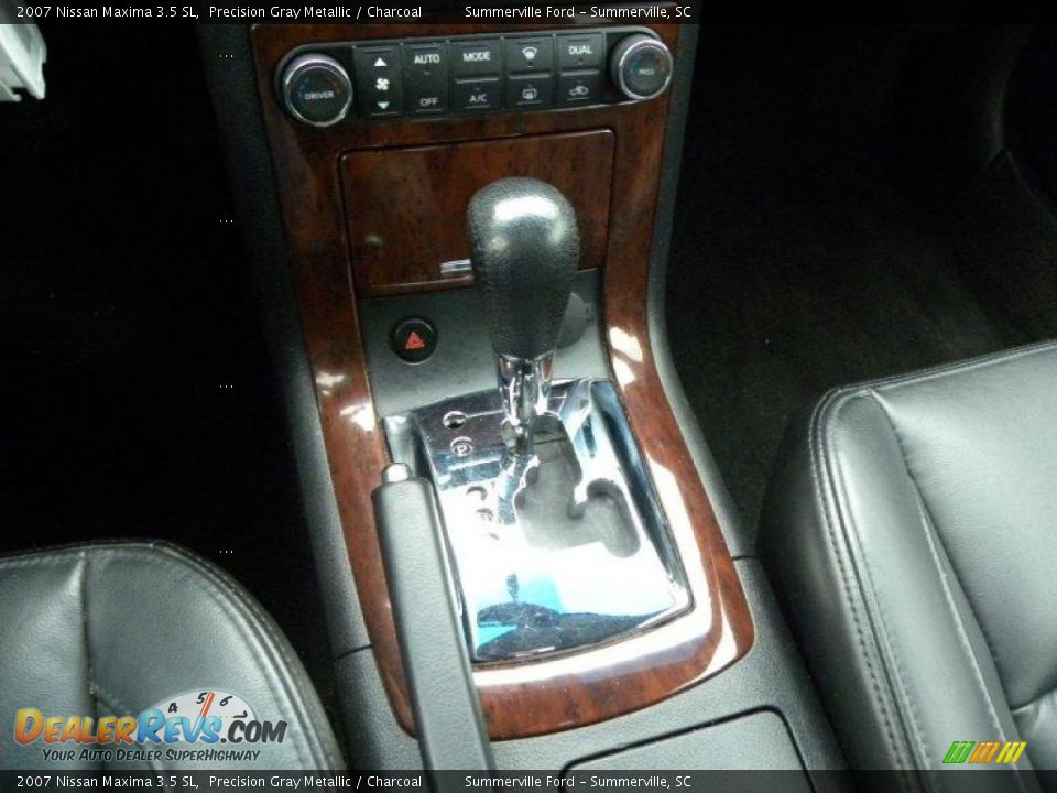 2007 Nissan Maxima 3.5 SL Precision Gray Metallic / Charcoal Photo #21