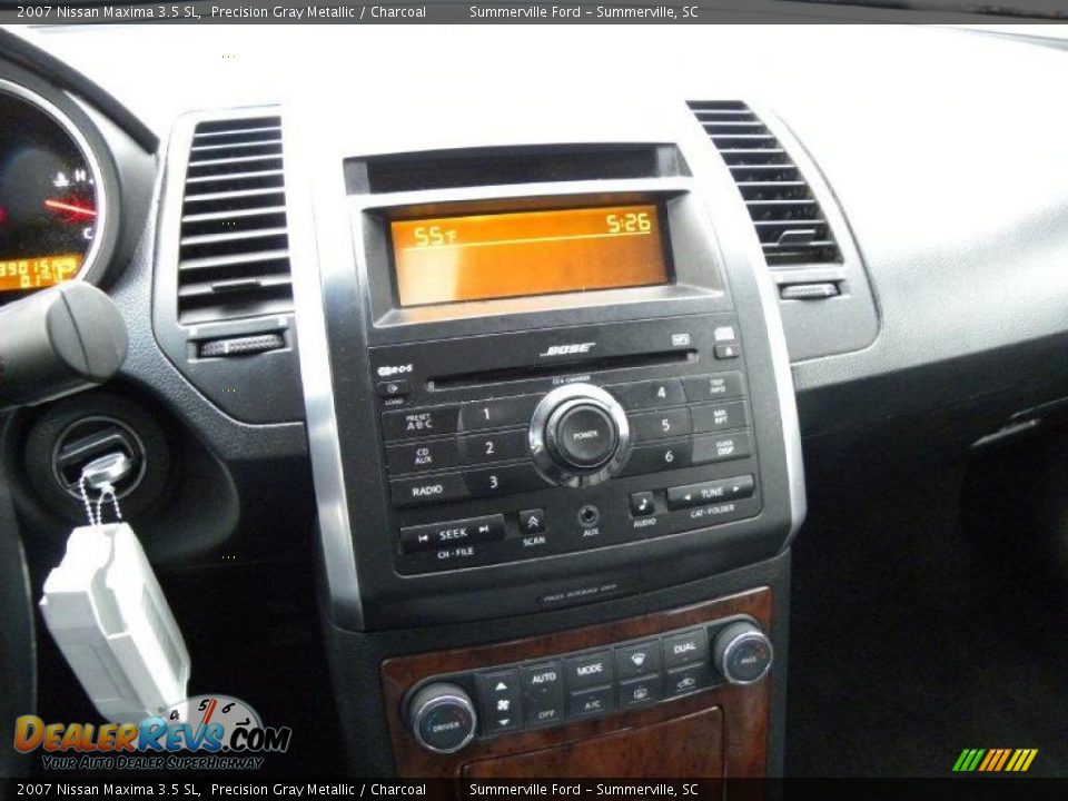2007 Nissan Maxima 3.5 SL Precision Gray Metallic / Charcoal Photo #22