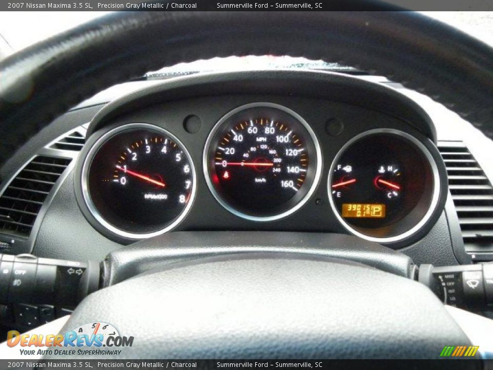2007 Nissan Maxima 3.5 SL Precision Gray Metallic / Charcoal Photo #23