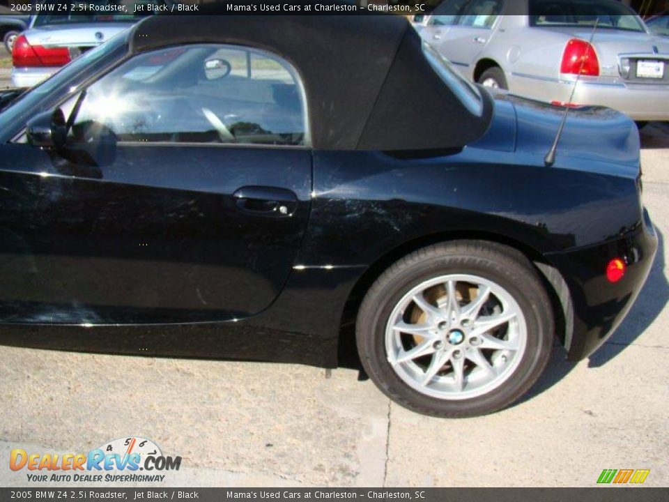 2005 BMW Z4 2.5i Roadster Jet Black / Black Photo #29
