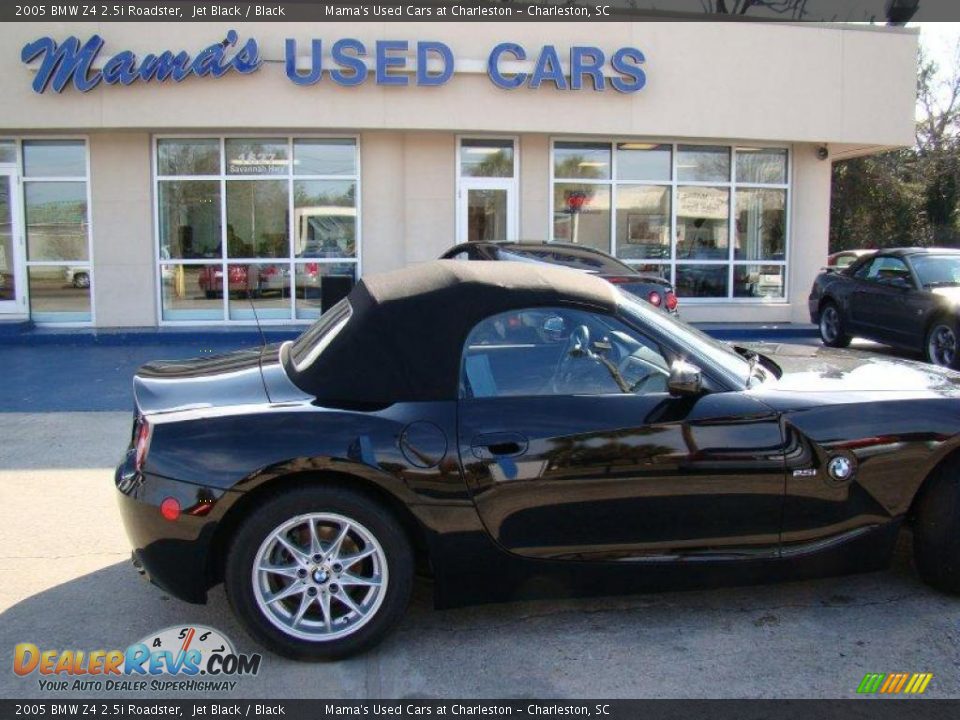 2005 BMW Z4 2.5i Roadster Jet Black / Black Photo #30