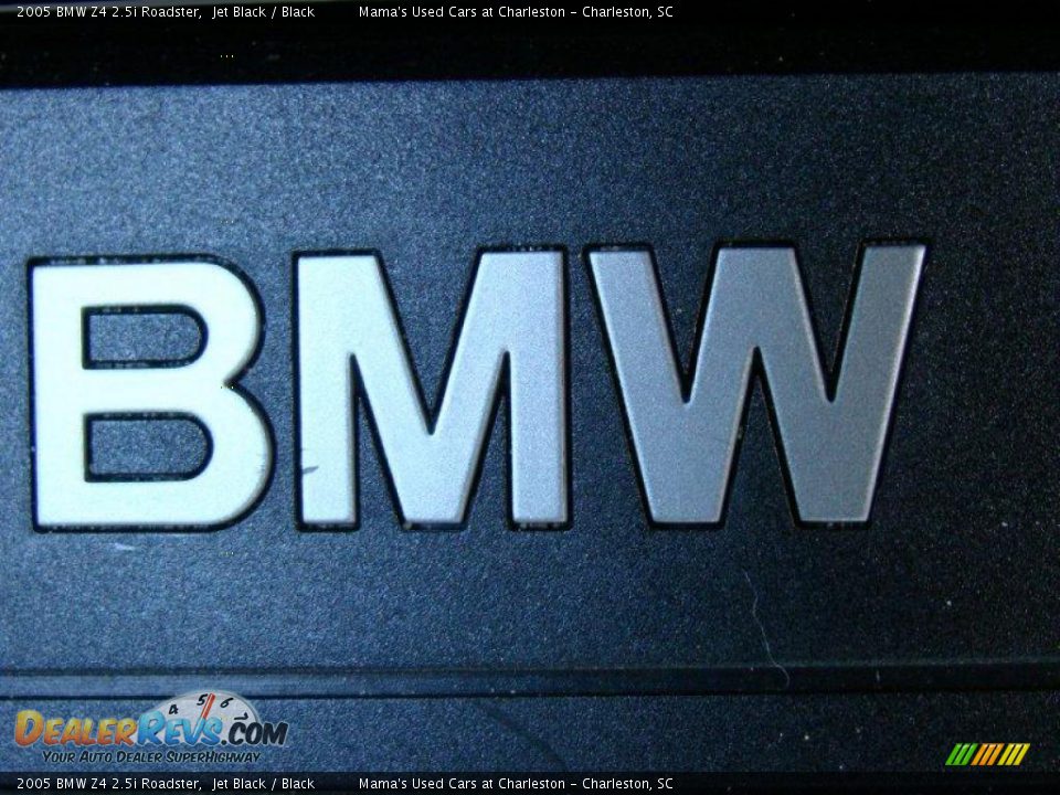 2005 BMW Z4 2.5i Roadster Jet Black / Black Photo #35