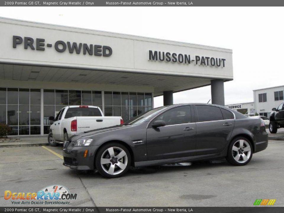 2009 Pontiac G8 GT Magnetic Gray Metallic / Onyx Photo #1
