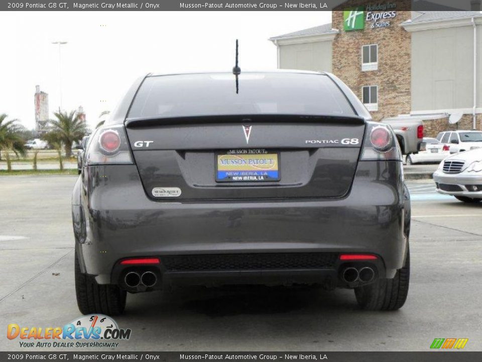 2009 Pontiac G8 GT Magnetic Gray Metallic / Onyx Photo #4