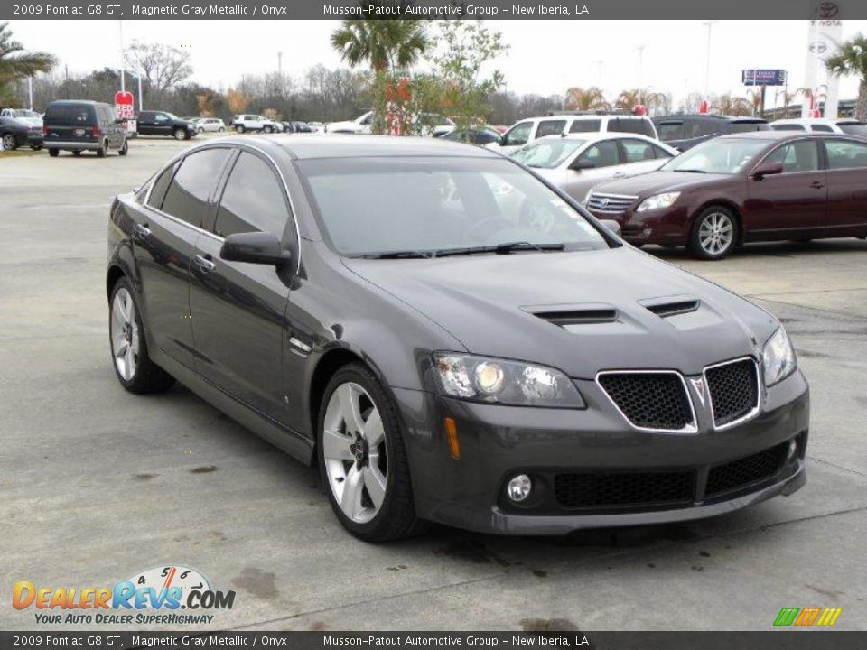 2009 Pontiac G8 GT Magnetic Gray Metallic / Onyx Photo #7