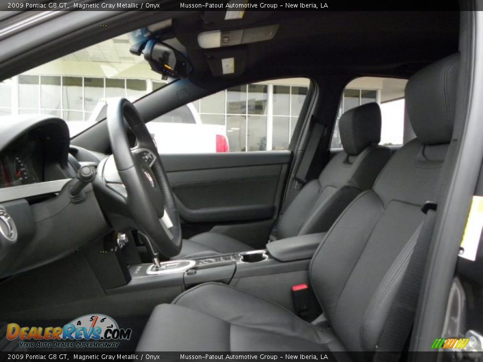 2009 Pontiac G8 GT Magnetic Gray Metallic / Onyx Photo #9