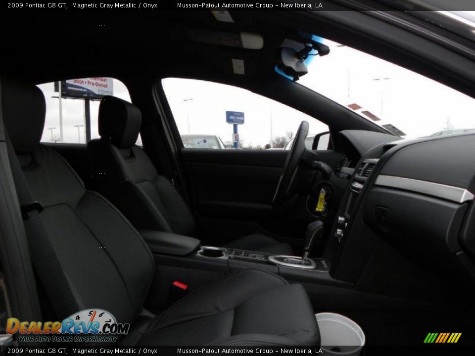 2009 Pontiac G8 GT Magnetic Gray Metallic / Onyx Photo #10