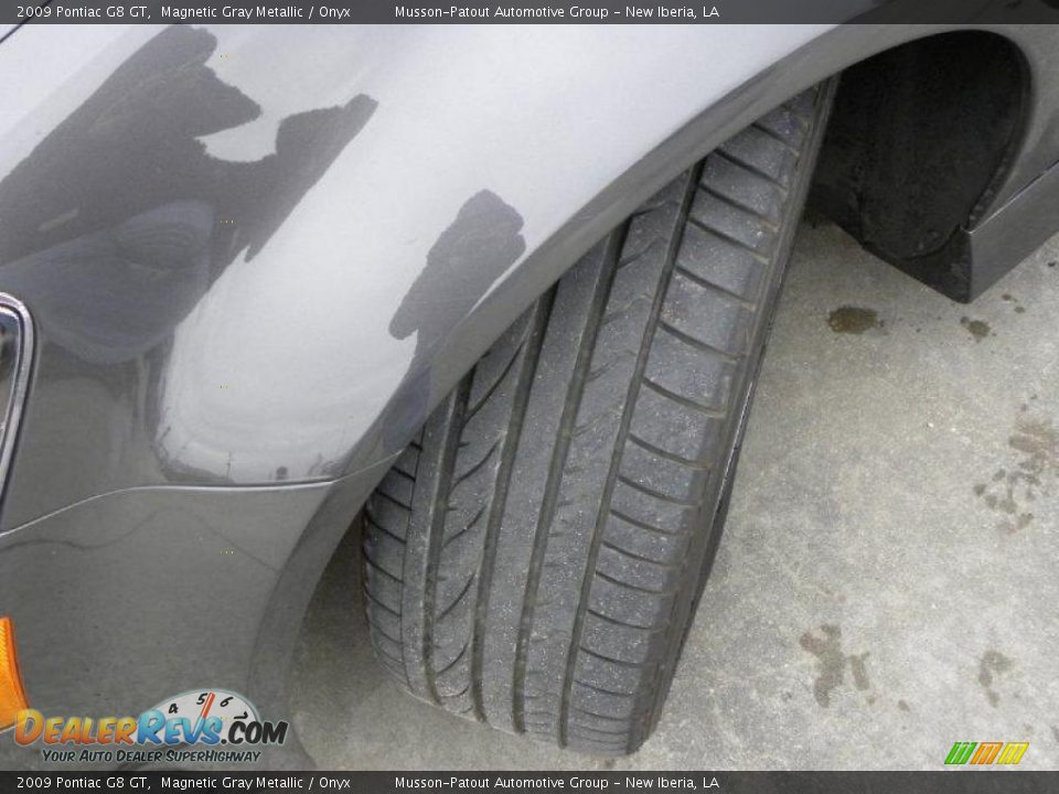 2009 Pontiac G8 GT Magnetic Gray Metallic / Onyx Photo #14