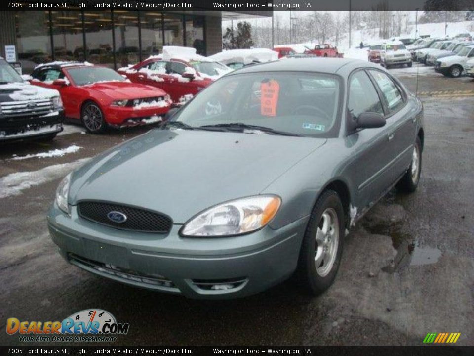 2005 Ford Taurus SE Light Tundra Metallic / Medium/Dark Flint Photo #11