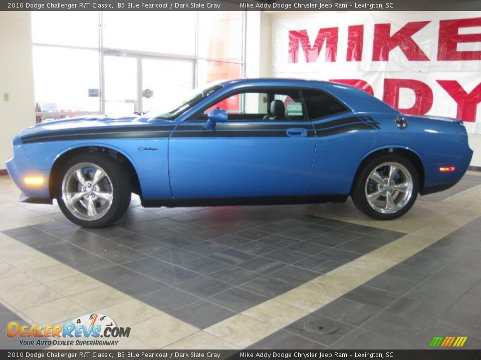 2010 Dodge Challenger R/T Classic B5 Blue Pearlcoat / Dark Slate Gray Photo #2