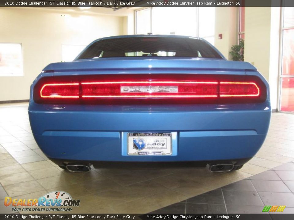 2010 Dodge Challenger R/T Classic B5 Blue Pearlcoat / Dark Slate Gray Photo #3