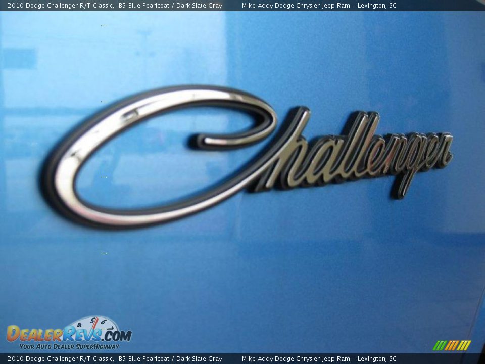 2010 Dodge Challenger R/T Classic B5 Blue Pearlcoat / Dark Slate Gray Photo #5