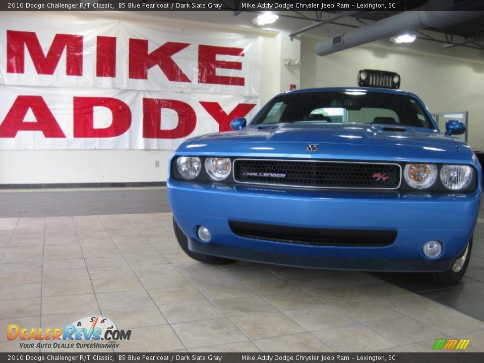 2010 Dodge Challenger R/T Classic B5 Blue Pearlcoat / Dark Slate Gray Photo #7