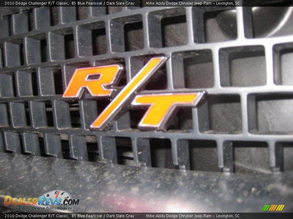 2010 Dodge Challenger R/T Classic B5 Blue Pearlcoat / Dark Slate Gray Photo #9