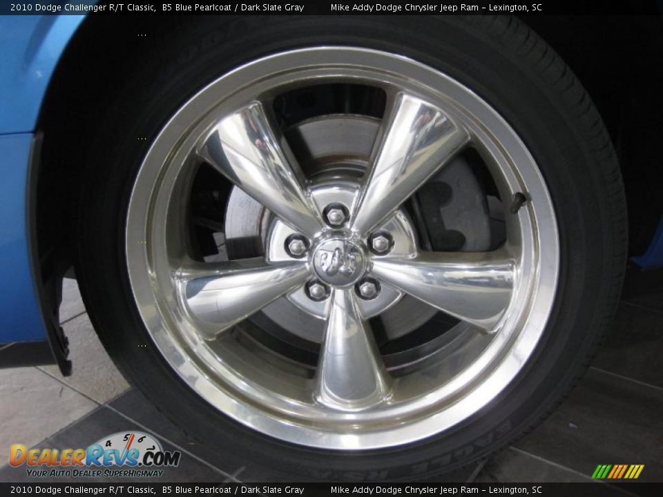 2010 Dodge Challenger R/T Classic B5 Blue Pearlcoat / Dark Slate Gray Photo #10