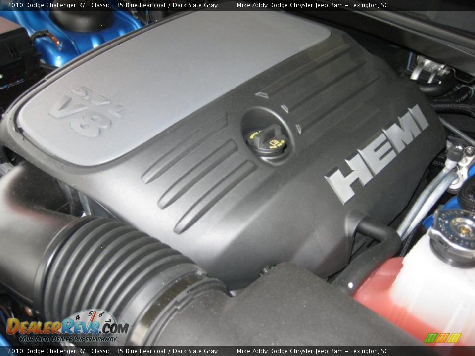 2010 Dodge Challenger R/T Classic B5 Blue Pearlcoat / Dark Slate Gray Photo #26