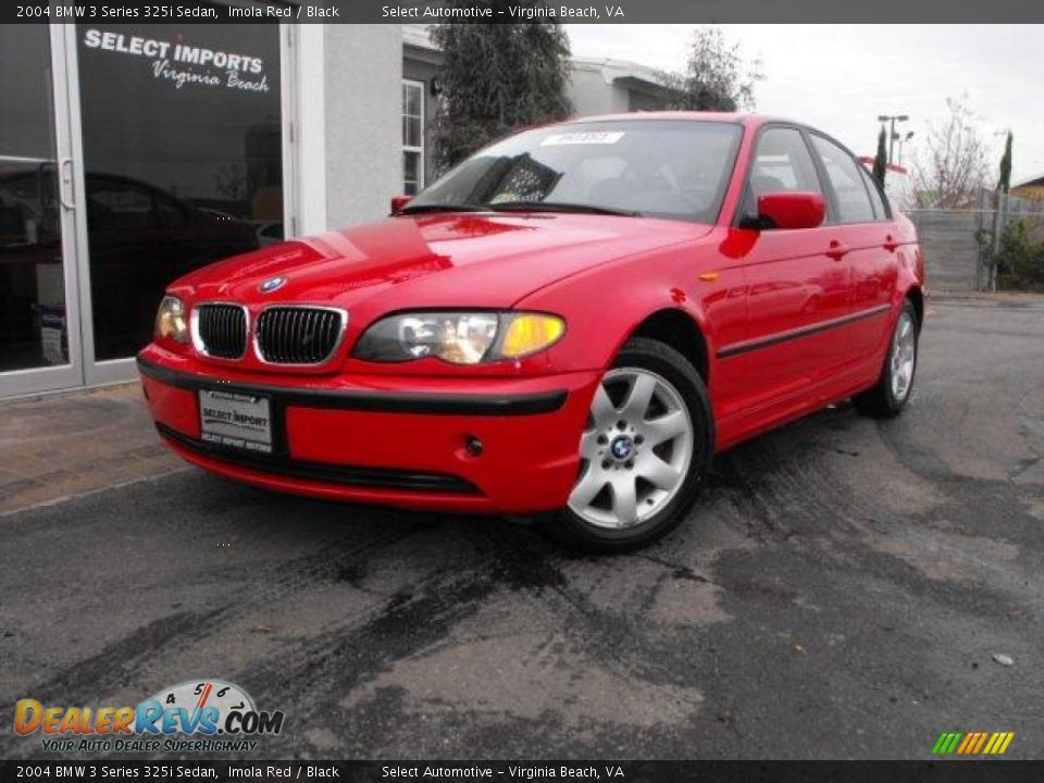 2004 BMW 3 Series 325i Sedan Imola Red / Black Photo #1