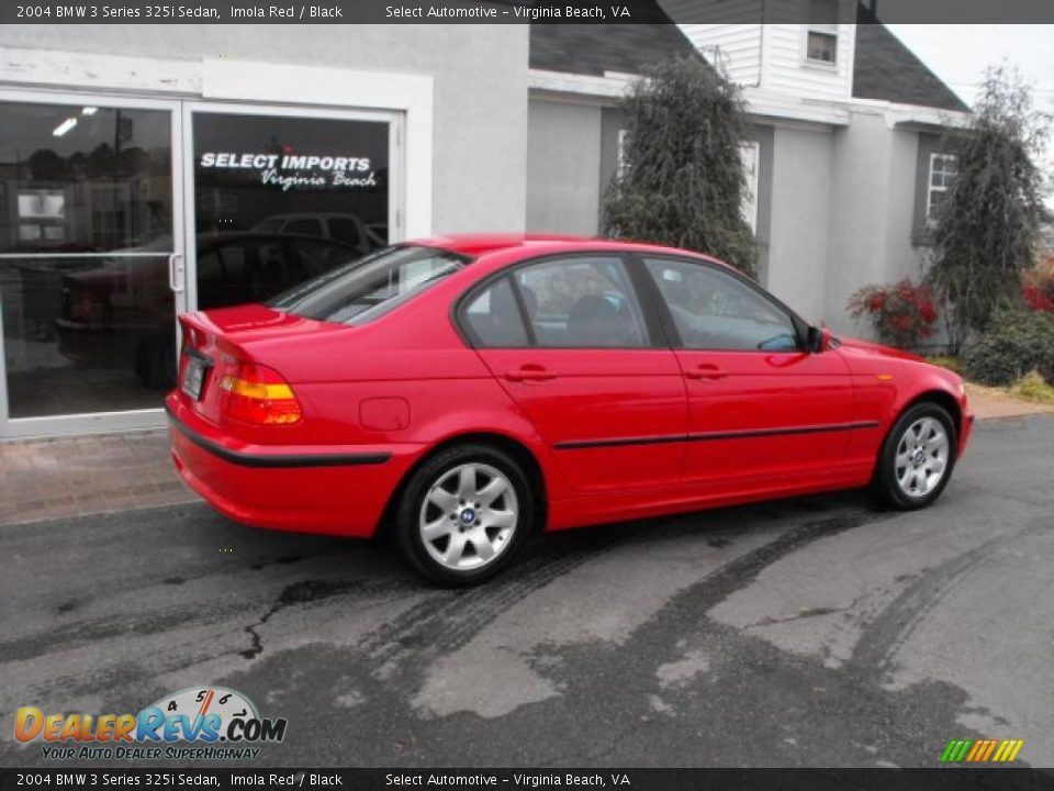 2004 BMW 3 Series 325i Sedan Imola Red / Black Photo #5