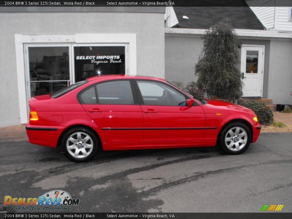 2004 BMW 3 Series 325i Sedan Imola Red / Black Photo #6