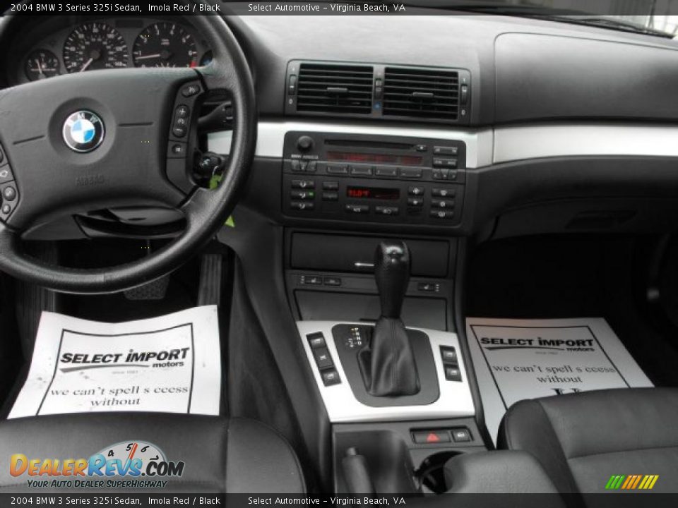 2004 BMW 3 Series 325i Sedan Imola Red / Black Photo #12