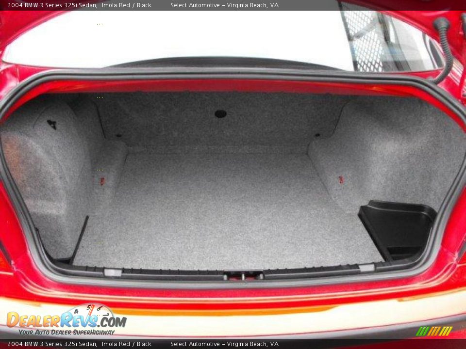 2004 BMW 3 Series 325i Sedan Imola Red / Black Photo #18