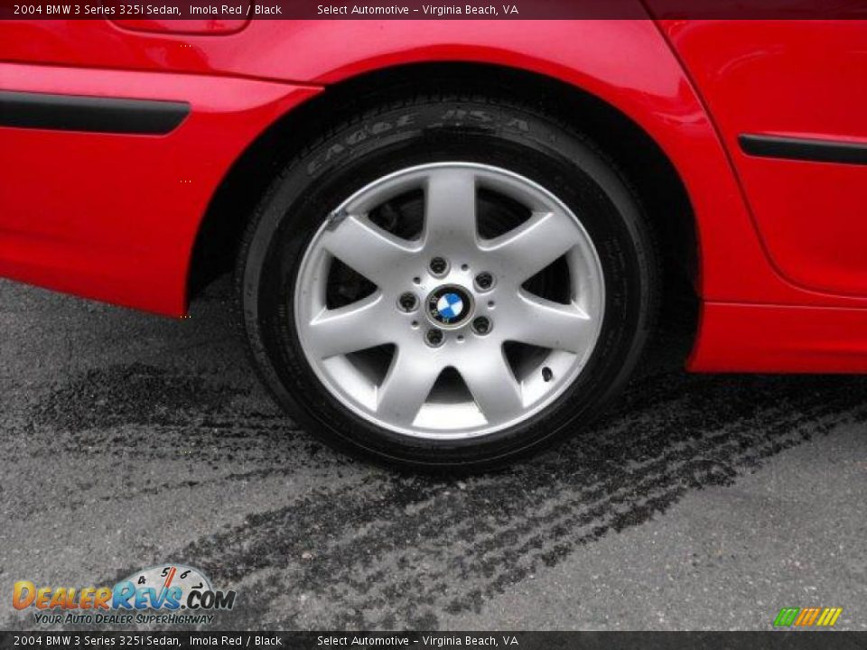2004 BMW 3 Series 325i Sedan Imola Red / Black Photo #20
