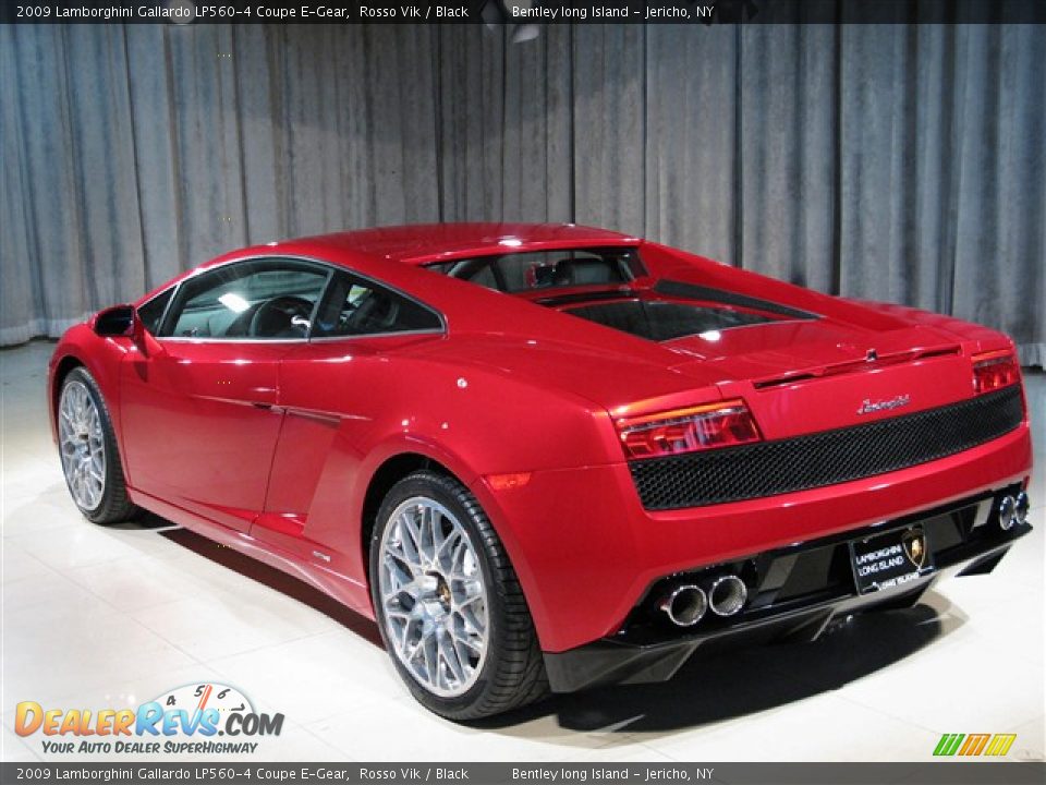 2009 Lamborghini Gallardo LP560-4 Coupe E-Gear Rosso Vik / Black Photo #2