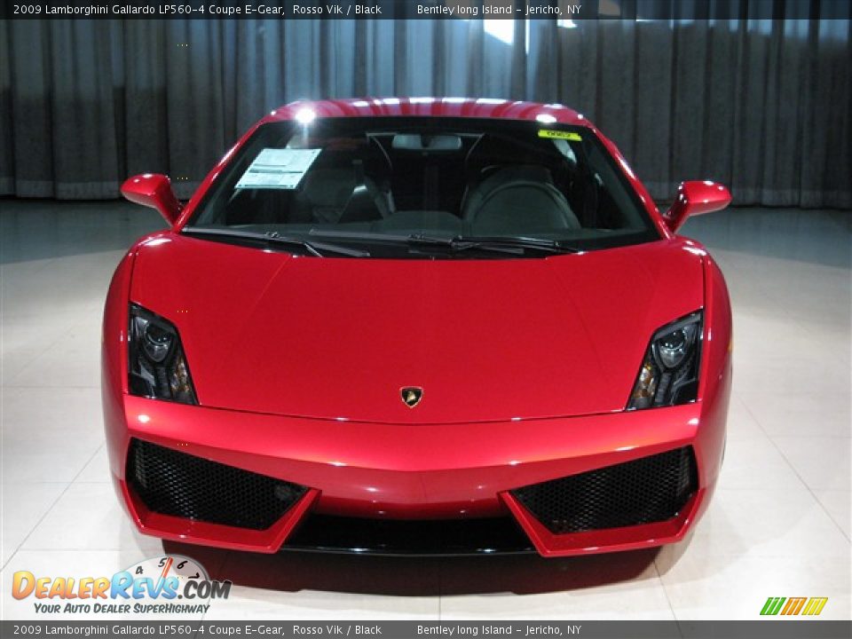 2009 Lamborghini Gallardo LP560-4 Coupe E-Gear Rosso Vik / Black Photo #4