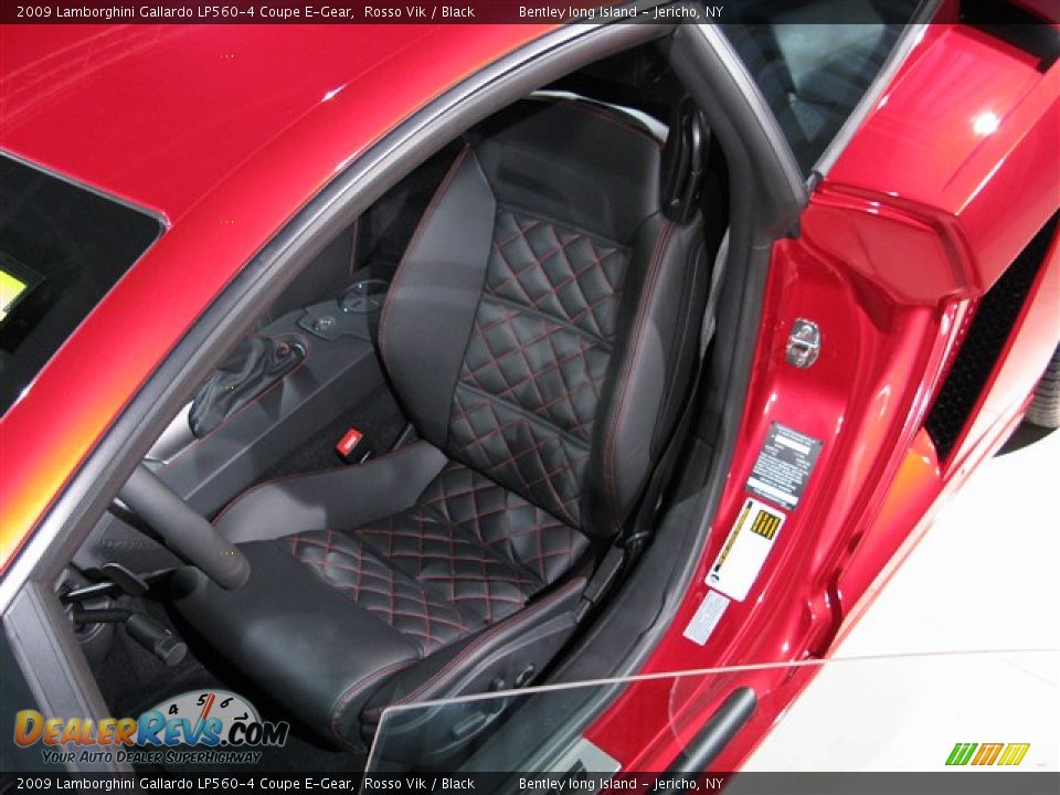 2009 Lamborghini Gallardo LP560-4 Coupe E-Gear Rosso Vik / Black Photo #5