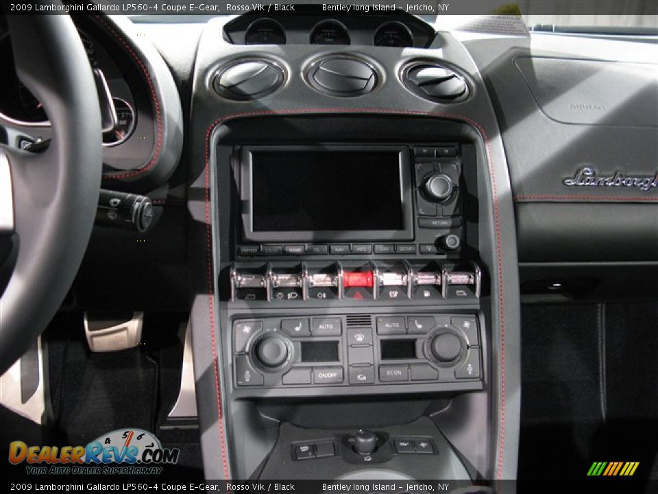 2009 Lamborghini Gallardo LP560-4 Coupe E-Gear Rosso Vik / Black Photo #8